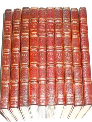 Item #000001BC THE WORKS OF ALFRED LORD TENNYSON Poet Laureate. Alfred Lord Tennyson