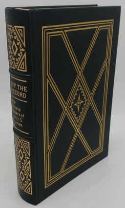 Item #000012BB OFF THE RECORD: The Private Papers of Harry S. Truman. ROBERT H. FERRELL