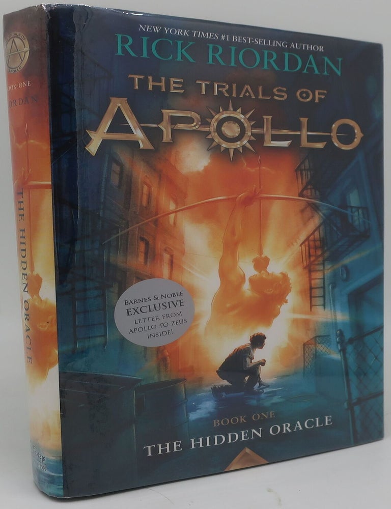 Item #000158DF THE TRIALS OF APOLLO: The Hidden Oracle. RICK RIORDAN.