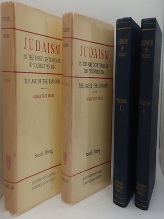 Item #000180E JUDAISM IN TH FIRST CENTURIES OF THE CHRISTIAN ERA: The Age of The Tannaim (Two...