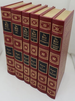 Item #000203CF THE WORLD CRISIS: The First World War - SIX VOLUMES. WINSTON S. CHURCHILL