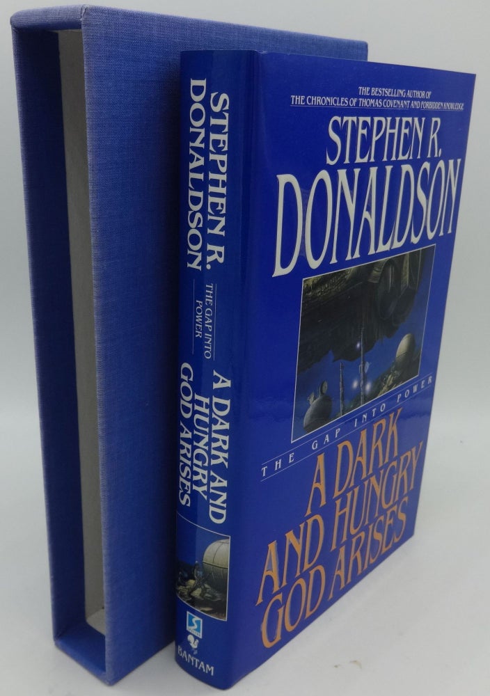 Item #000207A A DARK AND HUNGRY GOD ARISES (Signed Limited). Stephen R. Donaldson.