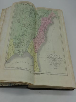 HISTORY OF THE DISCOVERY AND SETTLEMENT OF THE VALLEY OF THE MISSISSIPPI (Two Volumes, Three Maps)