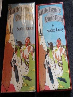 Item #000237 LITTLE BEAR'S PINTO PONY. Sanford Tousey