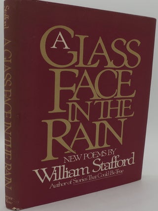 Item #000260AC A GLASS FACE IN THE RAIN. WILLIAM STAFFORD