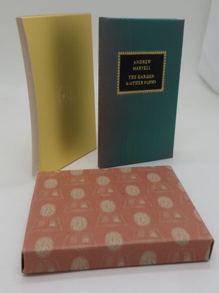 Item #000314AC THE GARDEN & OTHER POEMS. ANDREW MARVELL