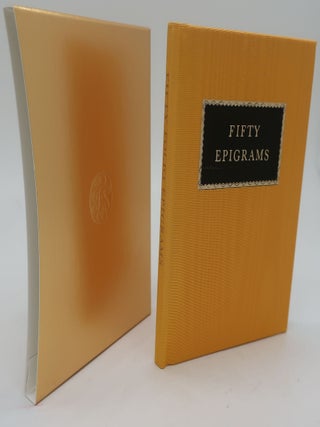 Item #000314AE FIFTY FOLIO EPIGRAMS