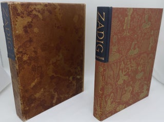 Item #000397A THE HISTORY OF ZADIG OR, DESTINY. VOLTAIRE