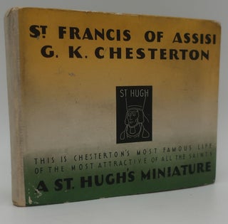 Item #000404BF ST. FRANCIS OF ASSISI (A ST. Hugh's Miniature. G. K. CHESTERTON