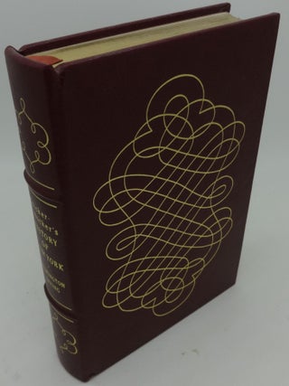 Item #000453C DIEDRICH KNICKERBOCKER'S HISTORY OF NEW-YORK. Washington Irving