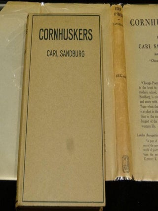 Item #000468D CORNHUSKERS. Carl Sandburg