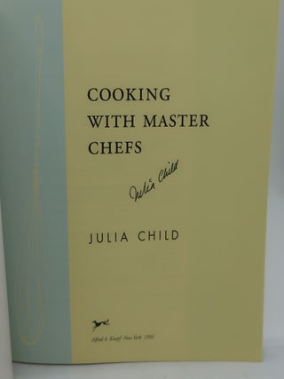 COOKING WITH MASTER CHEFS