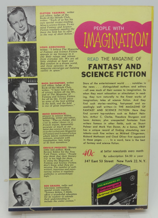 FANTASY AND SCIENCE FICTION May, 1963 Vol. 24, No. 5