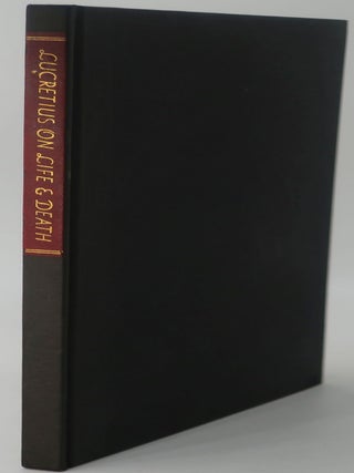 Item #000559C LUCRETIUS ON LIFE AND DEATH. W. H. MALLOCK