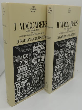Item #000582DF I MACCABEES; II MACCABEES. A NEW TRASLATION WITH INTRODUCTION AND COMMENTARY BY...