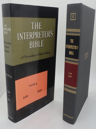 Item #000582GH THE INTERPRETER'S BIBLE Volume Ten: The Gospel According to St. Luke; The Bible...