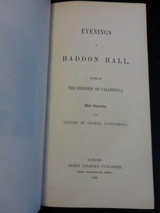 EVENINGS AT HADDON HALL