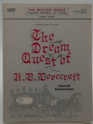 Item #000623B THE DREAM QUEST OF H.P. LOVECRAFT [The Mitford Series of Popular Writers of Today,...
