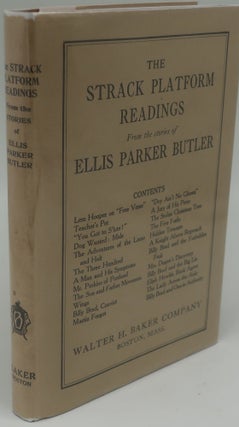 Item #000677D THE STRACK PLATFORM READINGS [From the Stories of Ellis Parker Butler]. ELLIS...