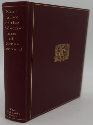 Item #000686DF NARRATIVE OF THE ADVENTURES OF ZENAS LEONARD. ZENAS LEONARD