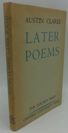 LATER POEMS (SIGNED)