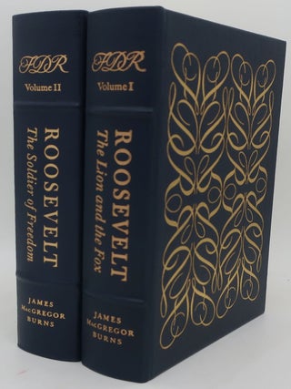 Item #000801A ROOSEVELT THE LION AND THE FOX: ROOSEVELT THE SOLDIER OF FREEDOM (Two Volumes)....