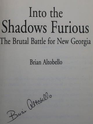 INTO THE SHADOWS FURIOUS