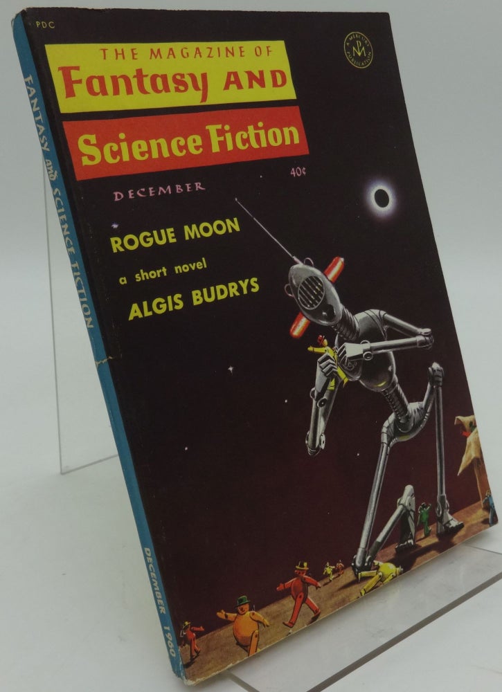 Item #000829C THE MAGAZINE OF FANTASY AND SCIENCE FICTION December 1960 Vol. 19 No. 6. Algis Budrys, Miriam Allen Deford, Avram Davidson, Isaac Asimov, Alfred Bester.