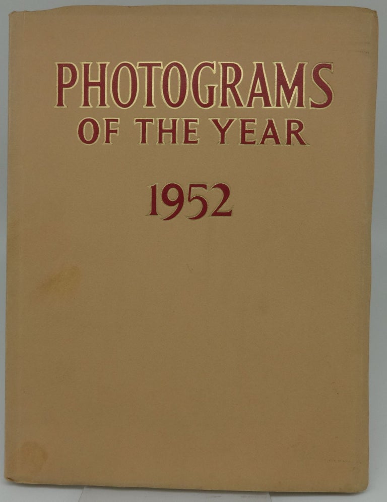 Item #000874C PHOTOGRAMS OF THE YEAR 1952. I. D. Wratten.
