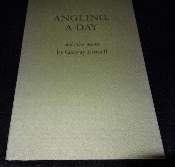 Item #000908D ANGLING, A DAY. Galway Kinnell.