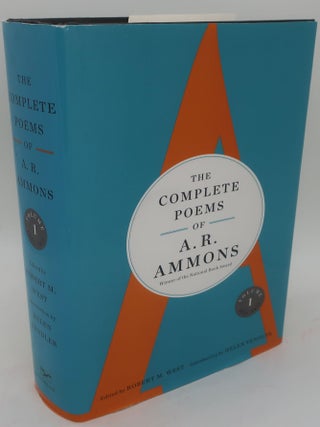 Item #000924AD THE COMPLETE POEMS OF A. R. AMMONS Volume One 1955-1977. A. R. AMMONS