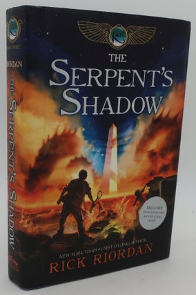 Item #000949EF THE SERPENT'S SHADOW (Include's The Ancient Scroll). RICK RIORDAN