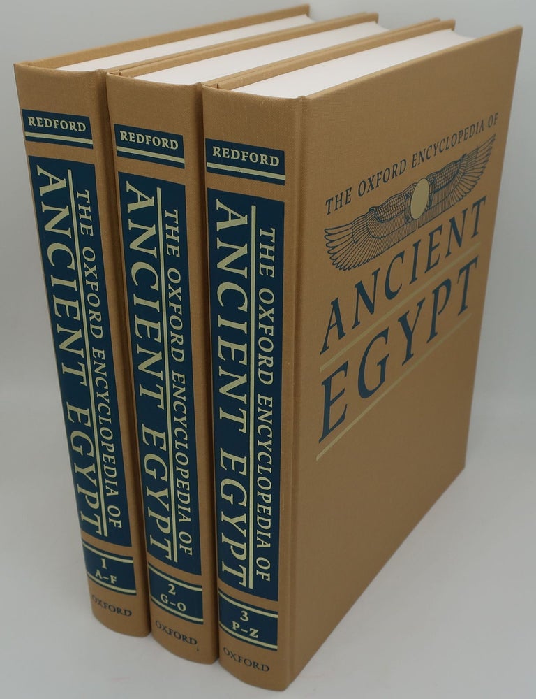 THE OXFORD ENCYCLOPEDIA OF ANCIENT EGYPT Three Volumes | DONALD B. REDFORD