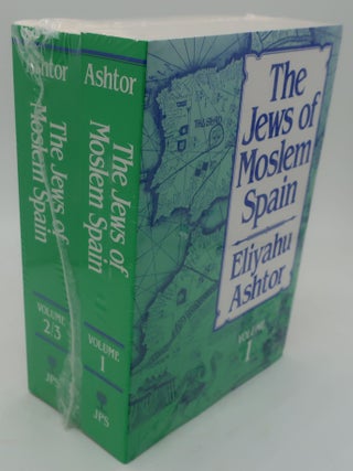 Item #000967A THE JEWS OF MOSLEM SPAIN: VOLUME 1 AND VOLUME 2 AND 3 IN ONE BOOK. ELIYAHU ASHTOR