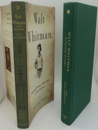 Item #000994FG WALT WHITMAN: Selected Poems 1855-1892 A New Edition. GARY SCHMIDGALL