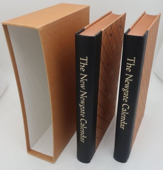 Item #001003A THE NEWGATE CALENDAR AND THE NEW NEWGATE CALENDAR TWO VOLUMES. SIR NORMAN BIRKETT