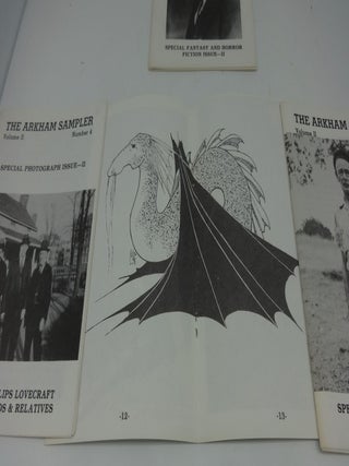 THE ARKHAM SAMPLER Volume 2, Number 1 and Volume 2, Number 2; Volume 2, Number 3 and Volume 2, Number 4. (Four Volumes)