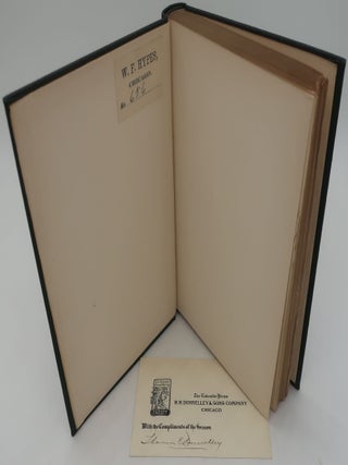 REMINISCENCES OF CHICAGO DURING THE FORTIES AND FIFTIES