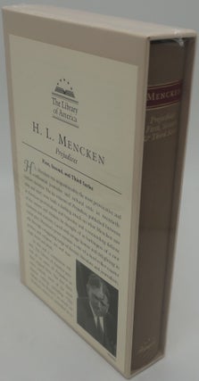 Item #001018DD PREJUDICES: FIRST, SECOND, AND THIRD SERIES. H. L. MENCKEN