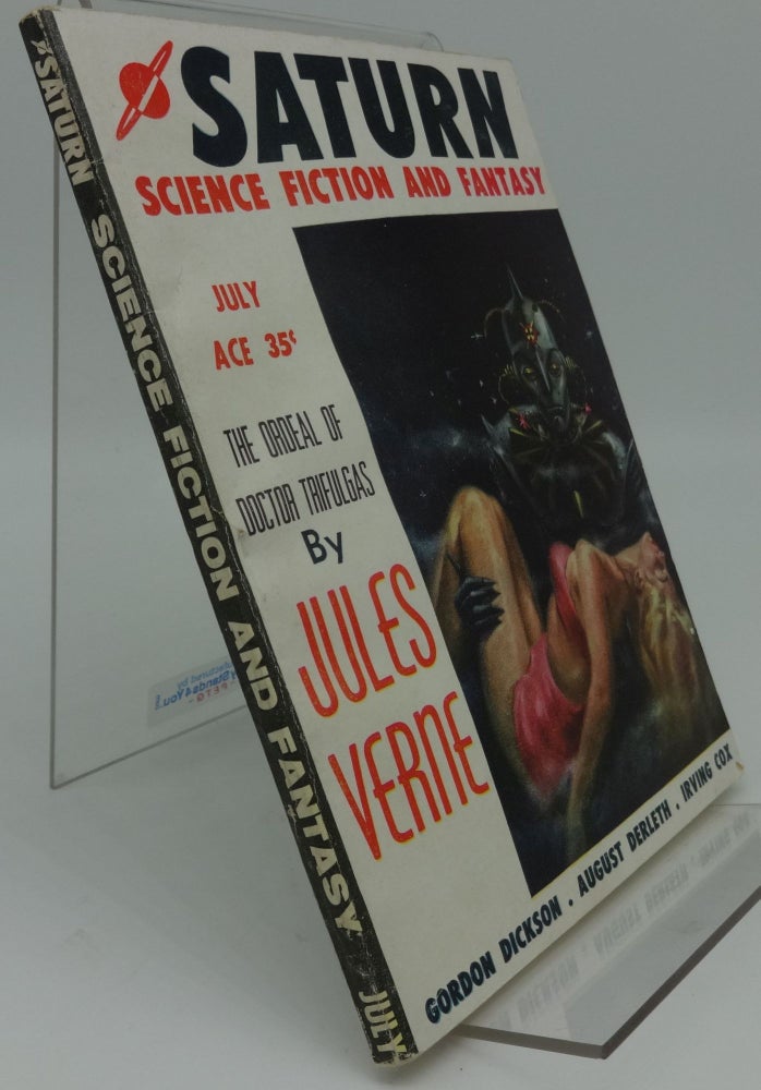 Item #001064C SATURN SCIENCE FICTION AND FANTASY July, 1957 Vol 1 No. 3. Jules Verne, Gordon Dickson, August Derleth.