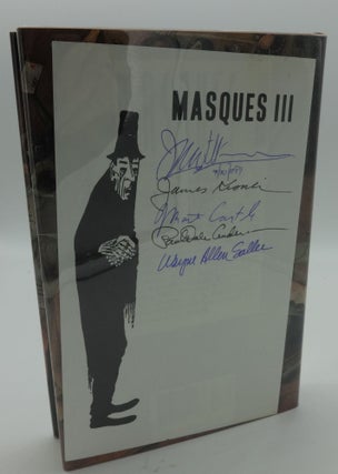 Item #001095C MASQUES III (SIGNED BY FIVE CONTRIBUTORS). J. N. Williamson