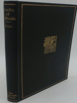 Item #001123AB FRUITS OF SOLITUDE: Reflections and Maxims Relating to the Conduct of Human Life....