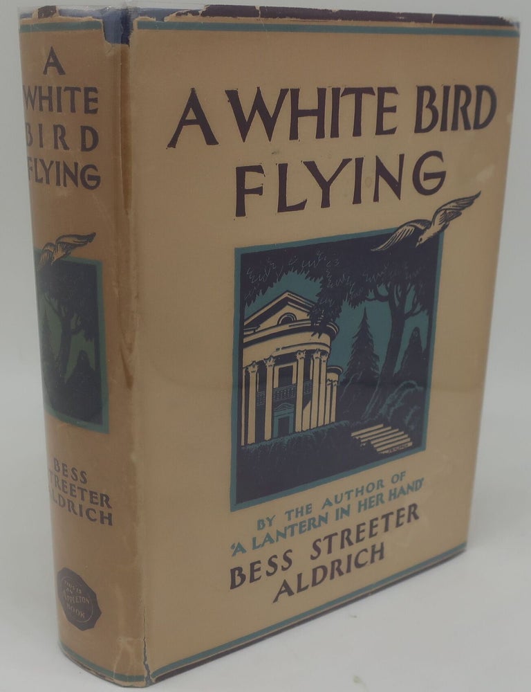 Item #001131BC A WHITE BIRD FLYING. BESS STREETER ALDRICH.