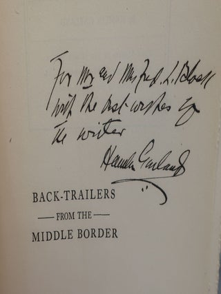 BACK TRAILERS FROM THE MIDDLE BORDER