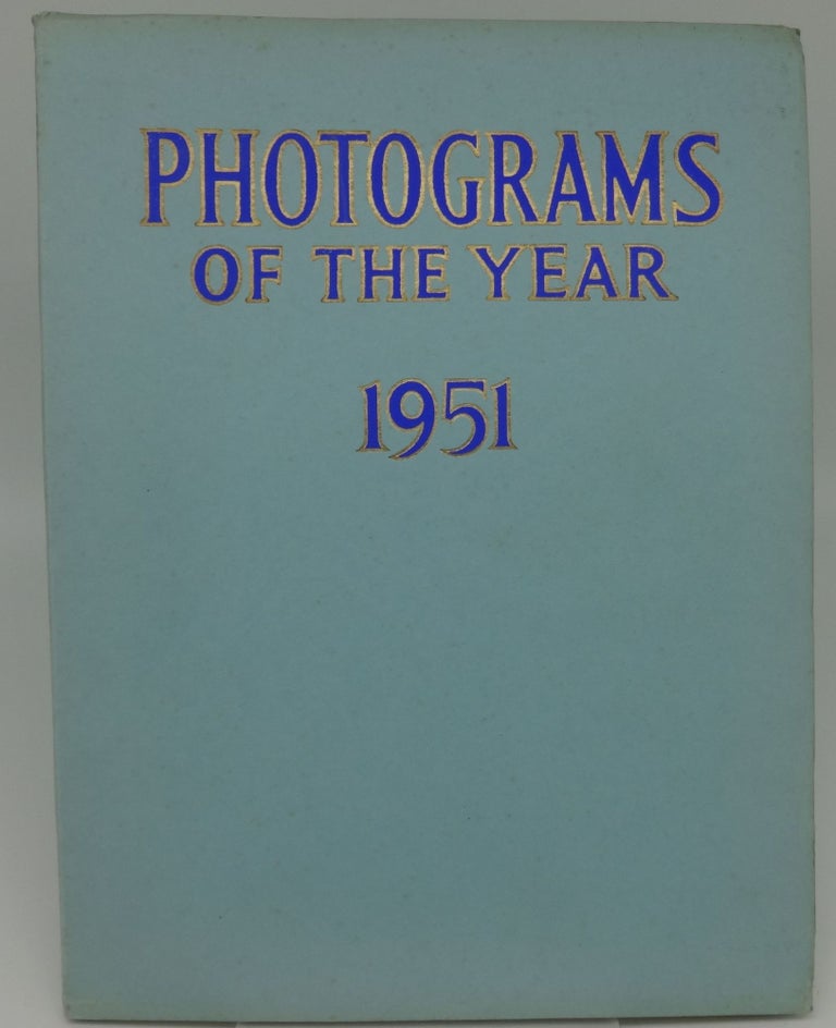 Item #001191C PHOTOGRAMS OF THE YEAR 1951. Edited, L. V. Chilton.