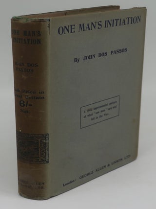 ONE MAN'S INITIATION - 1917