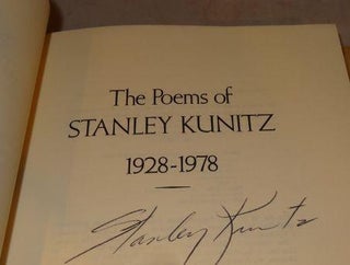 THE POEMS OF STANLEY KUNITZ