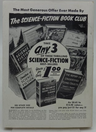 INFINITY SCIENCE FICTION June 1957