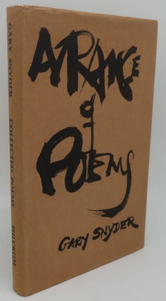 Item #001342A A RANGE OF POEMS. GARY SNYDER