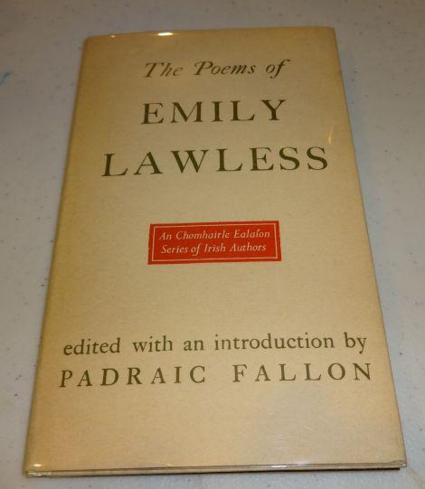 Item #001382A THE POEMS OF EMILY LAWLESS. Emily Lawless.